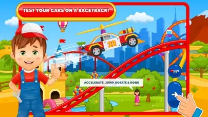Car Builder Games: Police Car سکرین شاٹس