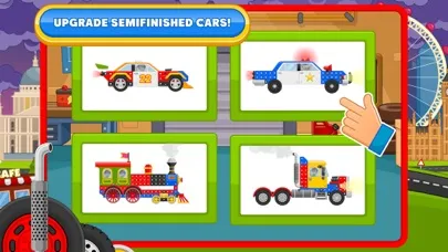 Car Builder Games: Police Car سکرین شاٹس