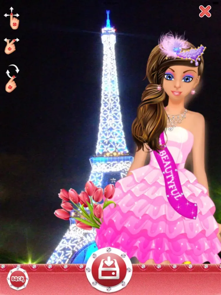 Ảnh chụp màn hình của Dress Up Games: Fashion & Spa iPad 