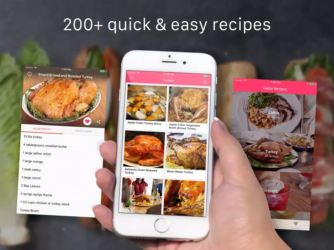 Скриншоты Easter recipes for healthy & cooking videos iPad 