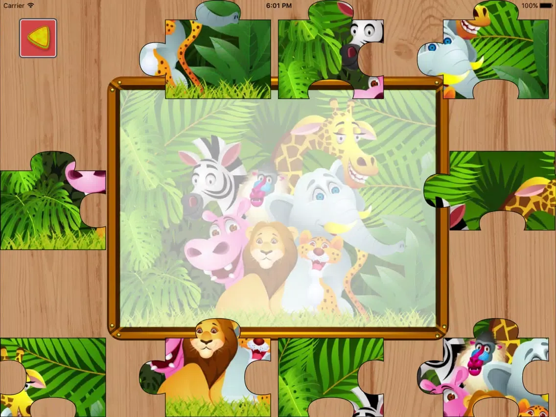 Captures d'écran de Kids Animals Jigsaw Puzzles iPad 
