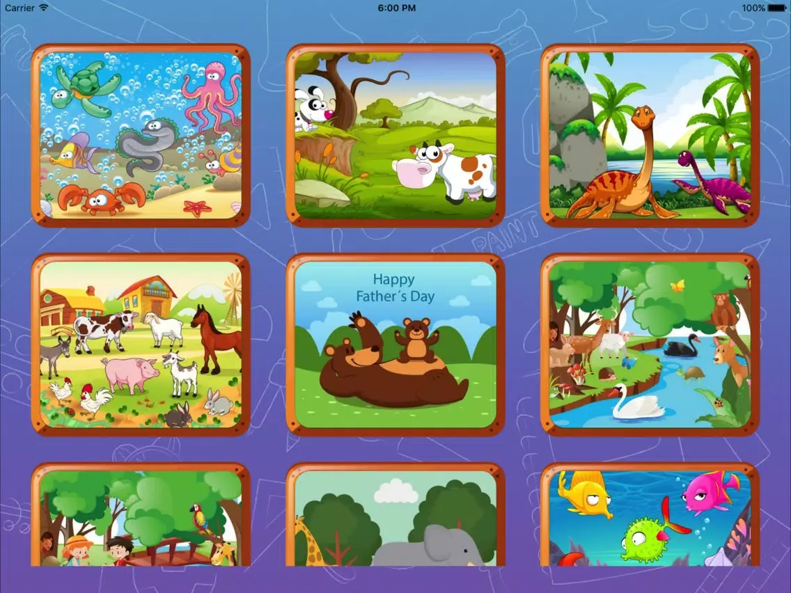 Captures d'écran de Kids Animals Jigsaw Puzzles iPad 