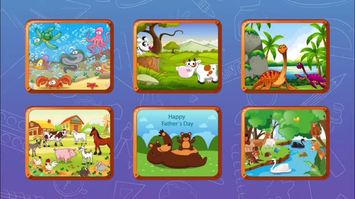 Captures d'écran de Kids Animals Jigsaw Puzzles
