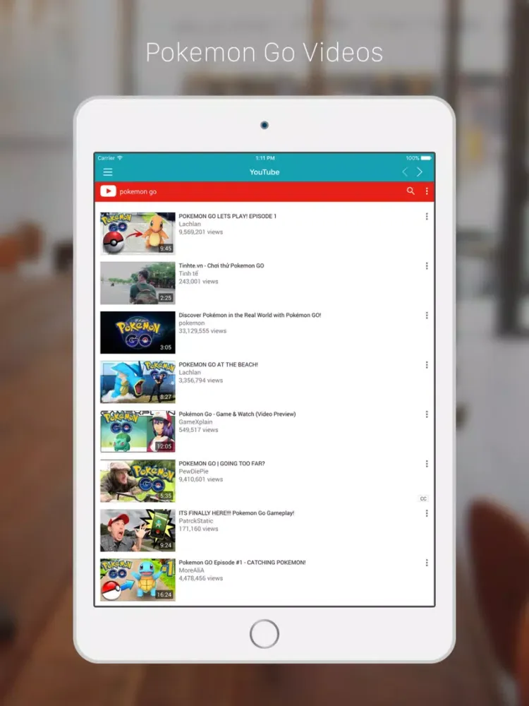 News, Guides, Pokedex & Videos for Pokemon GO iPad  スクリーンショット