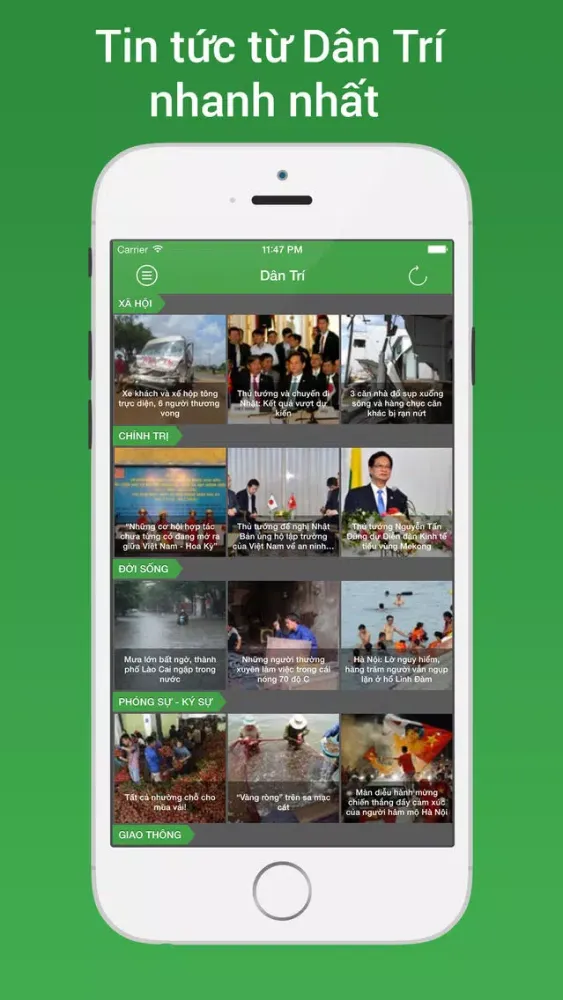 Đọc báo mới nhất - Tin từ Báo Dân Trí dantri.com.vn سکرین شاٹس