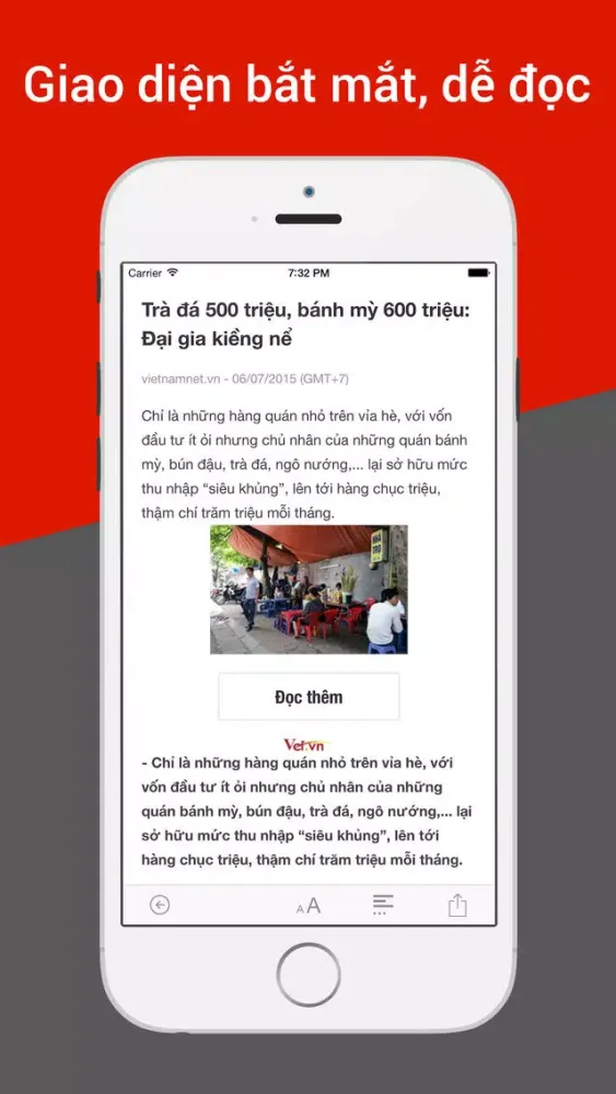 Capturas de pantalla de Đọc báo mới nhất - Tin từ Báo Vietnamnet vietnamnet.vn