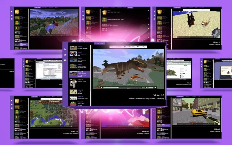 Capturas de tela do Mod Pro for Minecraft - 10 Mods with Lucky Block