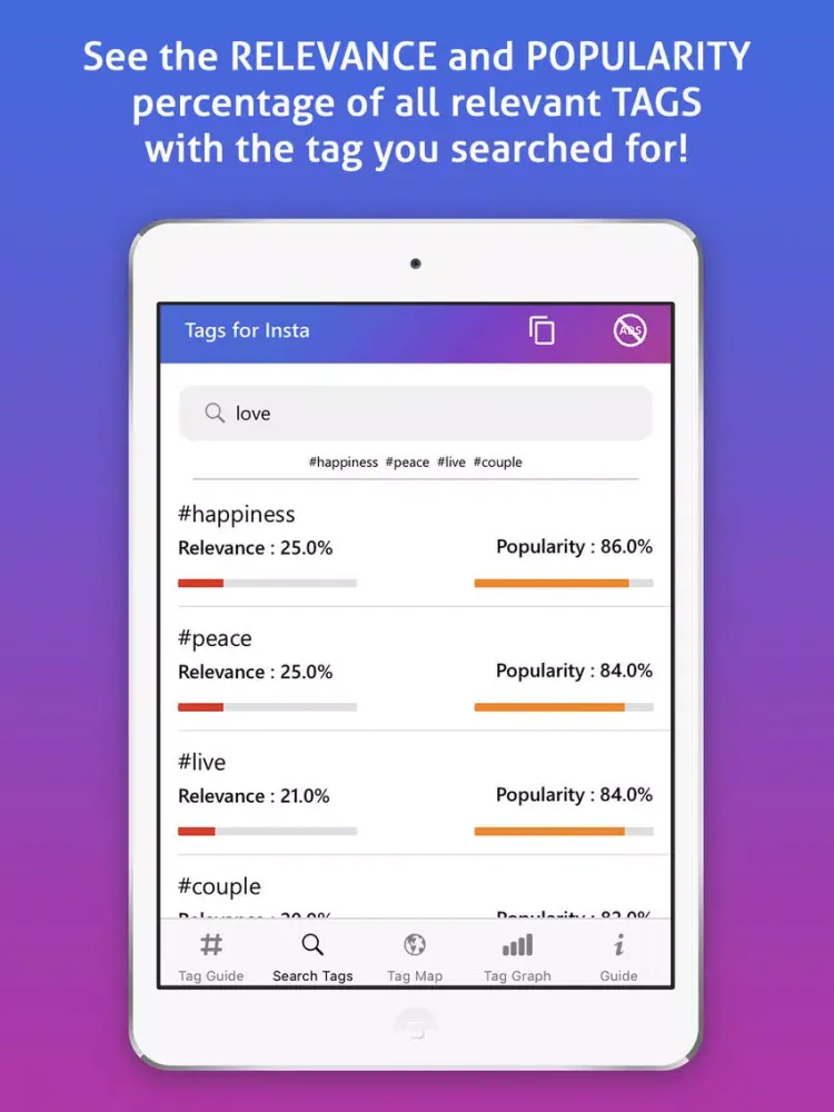 Best Tag for Instagram Posts iPad  سکرین شاٹس