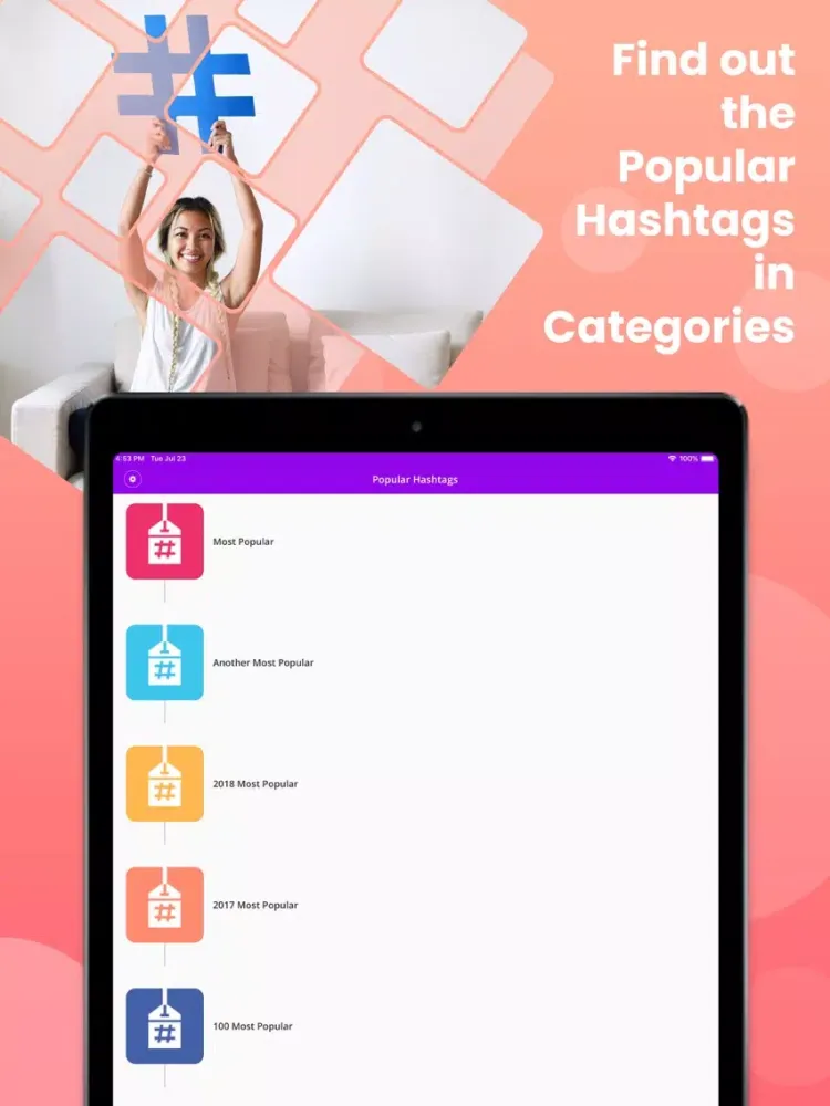 Best Tag for Instagram Posts iPad  سکرین شاٹس