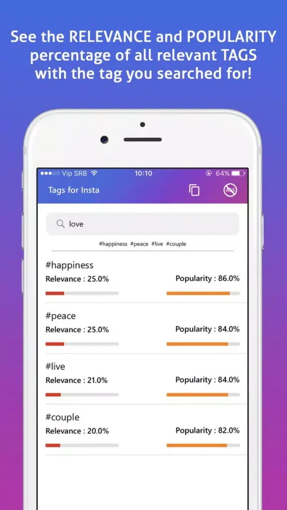 Best Tag for Instagram Posts سکرین شاٹس