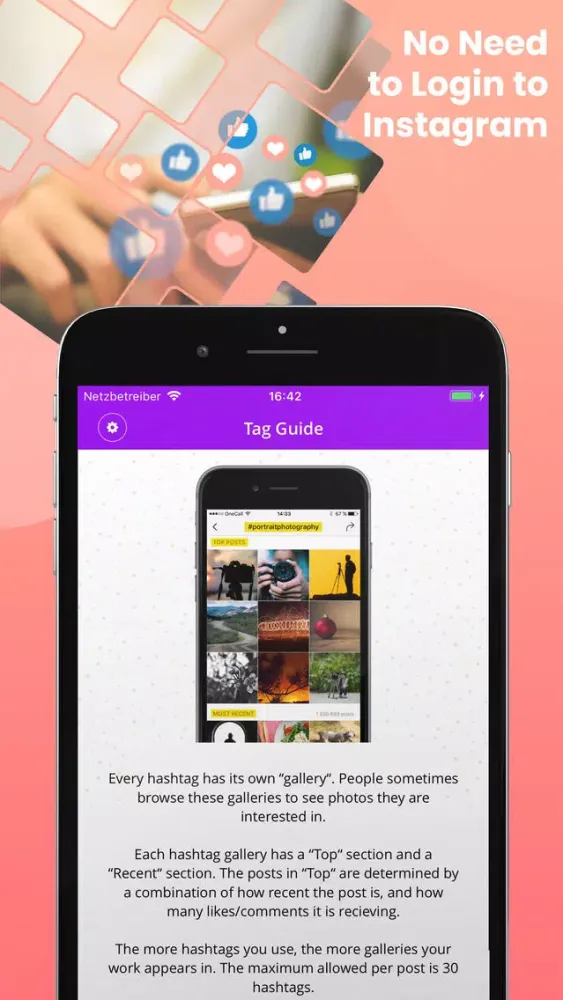 Best Tag for Instagram Posts سکرین شاٹس