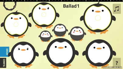 Penguin Drums سکرین شاٹس