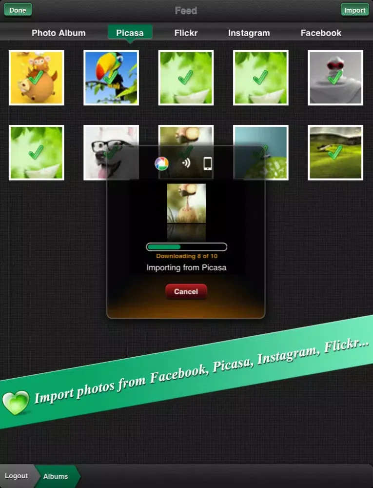 صور PhotoGoGo Lite - Album Super-keeper iPad 