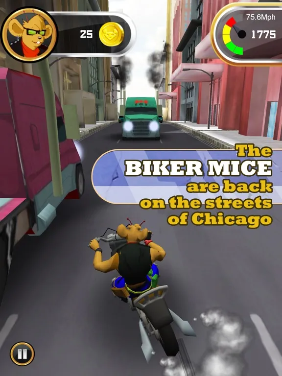 Biker Mice from Mars iPad  स्क्रीनशॉट