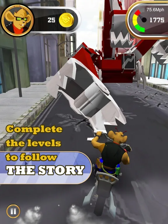 Biker Mice from Mars iPad  स्क्रीनशॉट