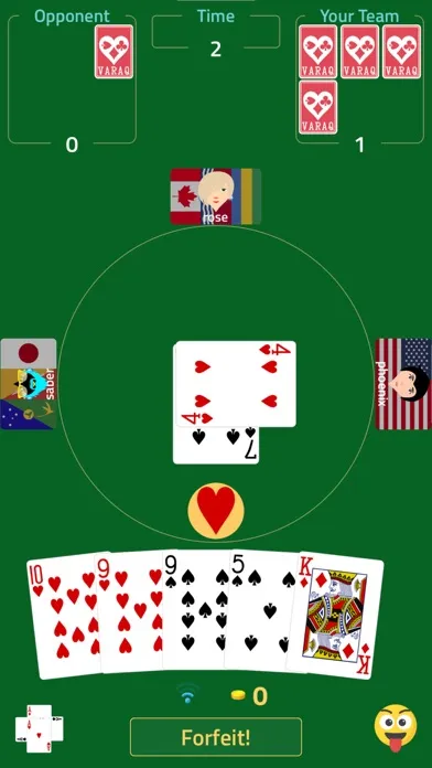 Capturas de tela do Varaq - Online Hokm
