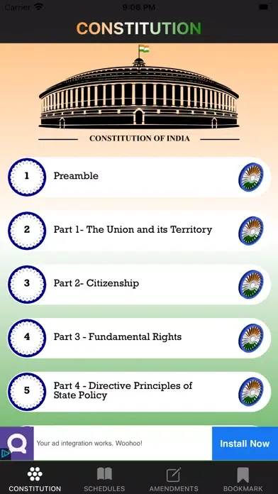 Constitution Of India-English應用截圖