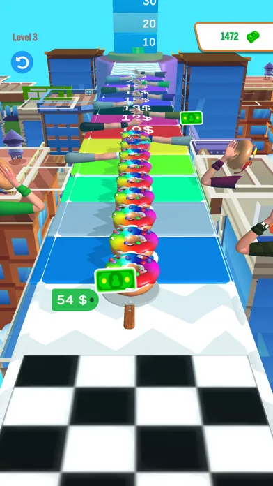 Captures d'écran de Going Donut 3D - I Want Cake