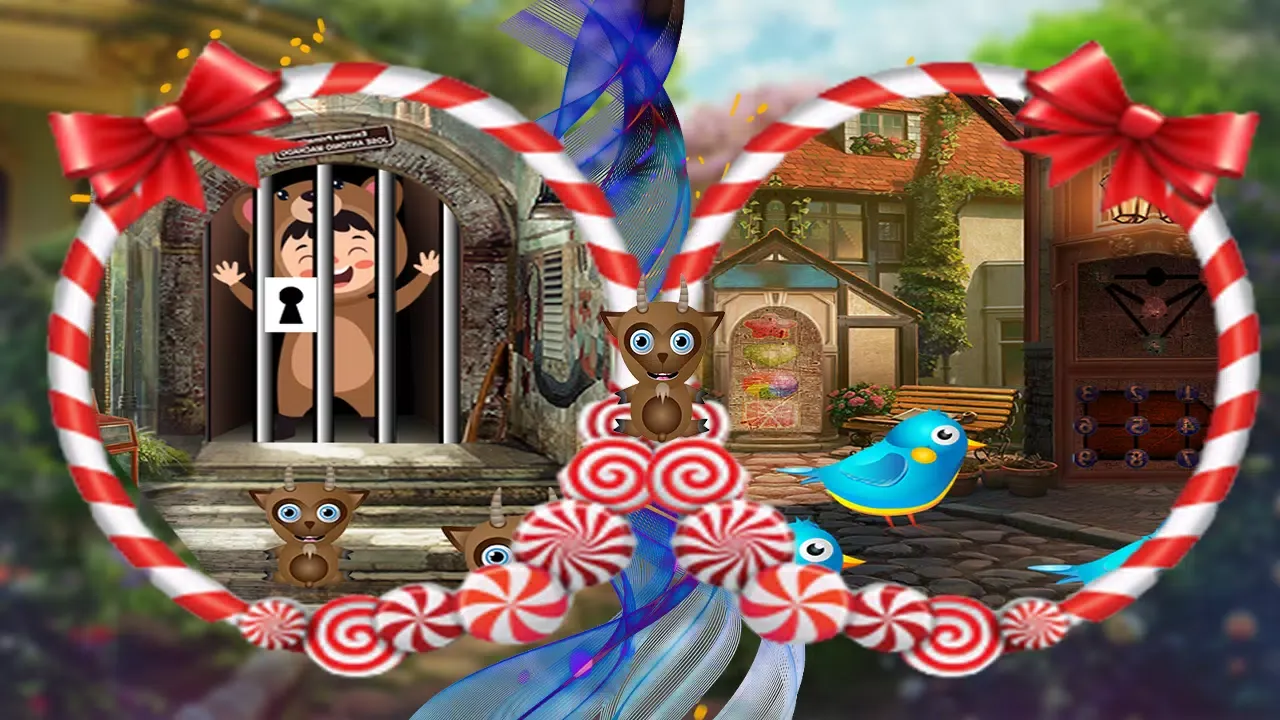 Tangkapan layar Bear Boy Escape