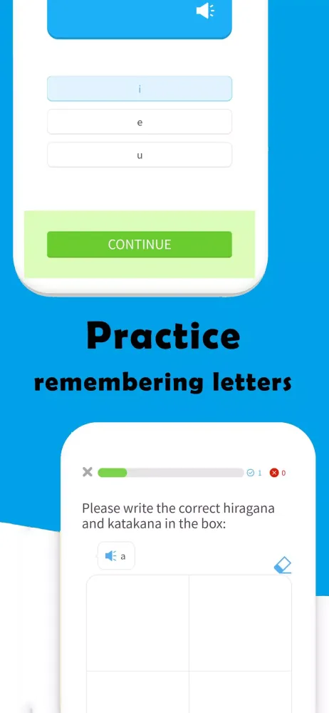 Learn Japanese-Hiragana, Kanji スクリーンショット