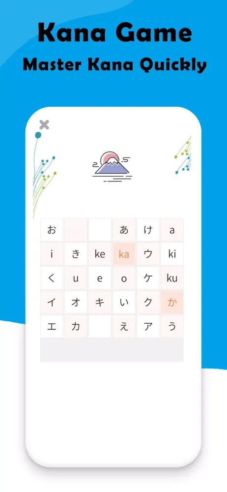 Learn Japanese-Hiragana, Kanji スクリーンショット