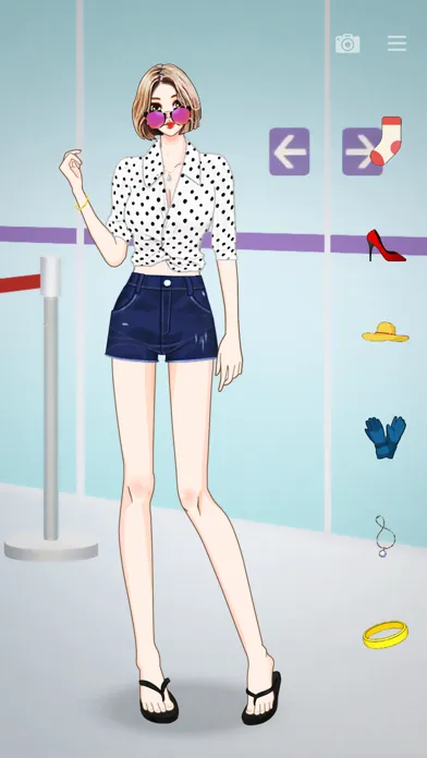 Model Dressup (Girl Version) Screenshots