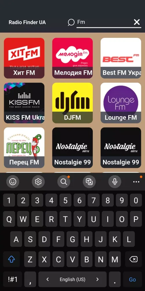 RadioFinderUA Screenshots