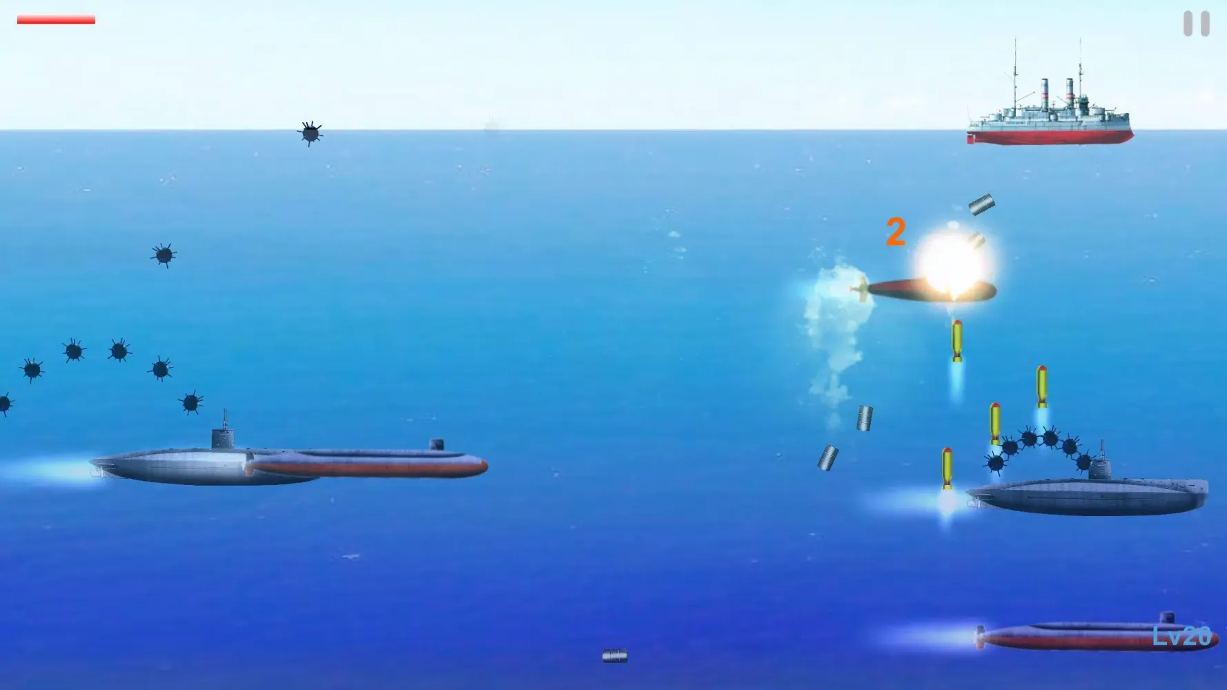 Zrzuty ekranu Submarine War