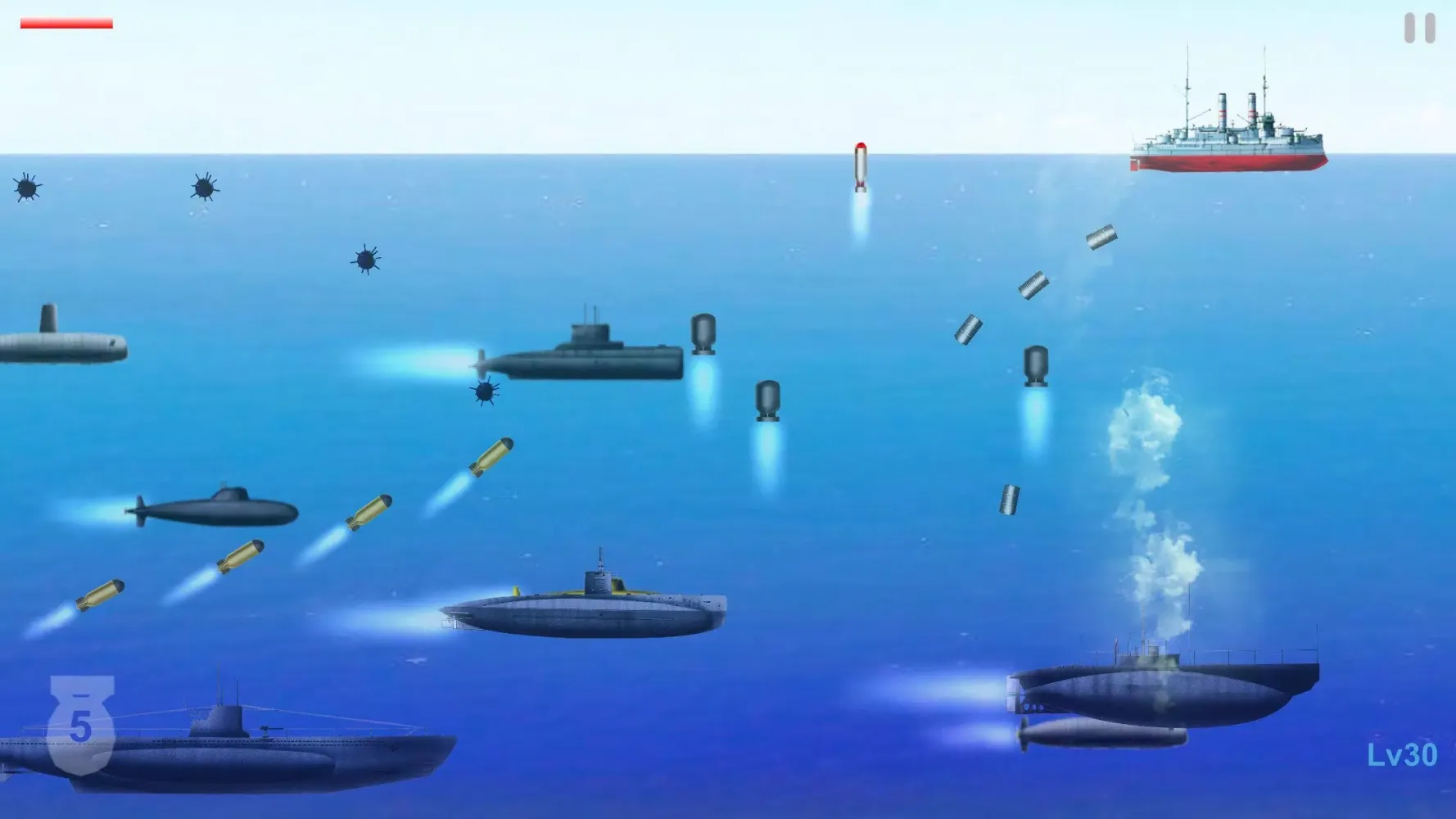 Zrzuty ekranu Submarine War