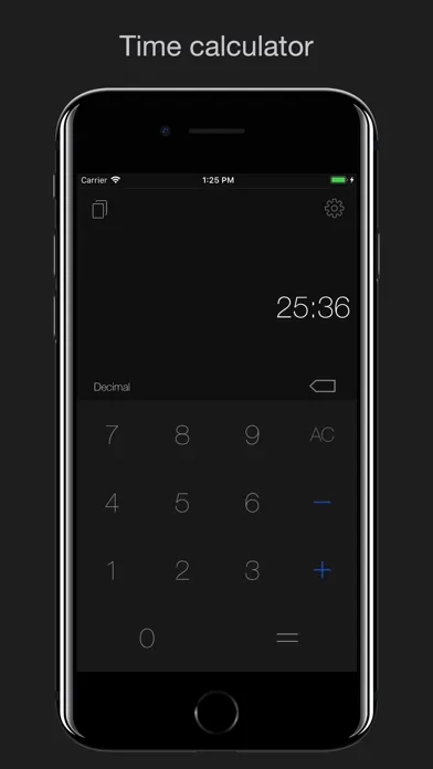 Time-Calculator Ekran Görüntüleri