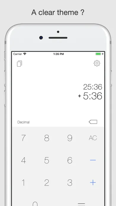 Time-Calculator Ekran Görüntüleri