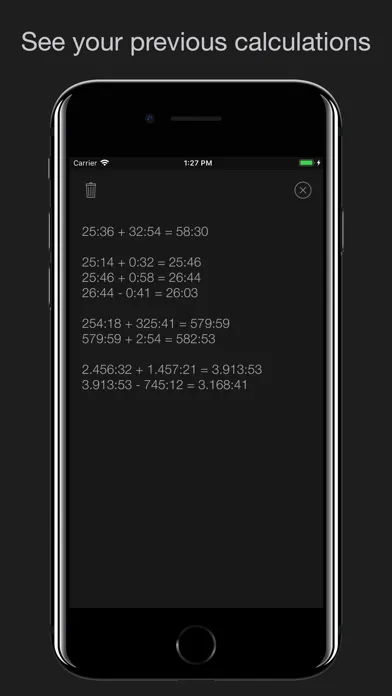 Time-Calculator Ekran Görüntüleri