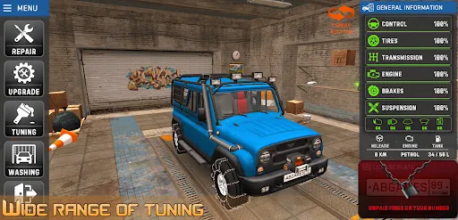 Russian Car Driver Uaz Hunter应用截图