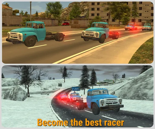 Russian Car Driver ZIL 130 स्क्रीनशॉट