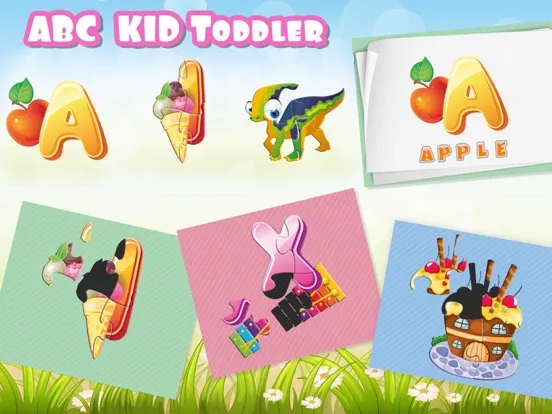 Capturas de tela do ABC Toddler Puzzle Fun for kid iPad 