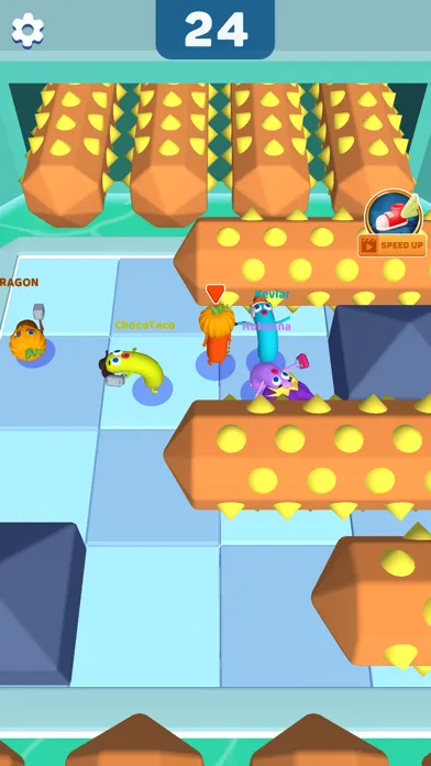 Capturas de tela do Sausage Survivor 3D - Run Away