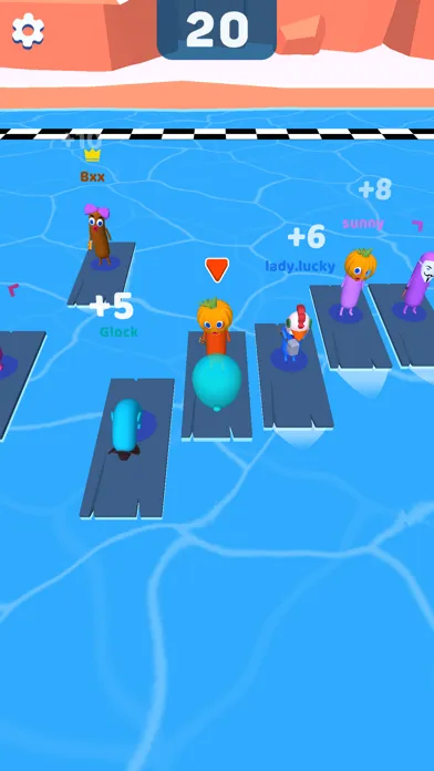 Capturas de tela do Sausage Survivor 3D - Run Away