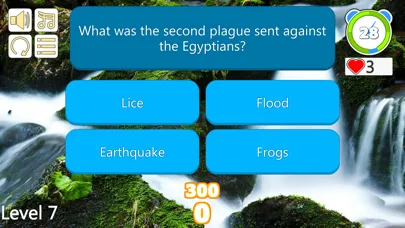 Tangkapan skrin Bible Trivia Quiz Questions
