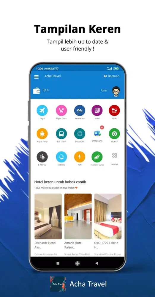 ภาพหน้าจอของ Acha Travel