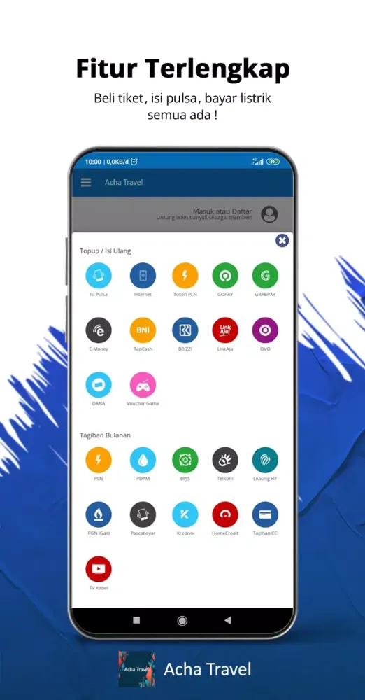 ภาพหน้าจอของ Acha Travel