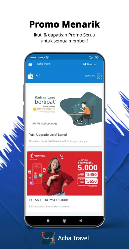 ภาพหน้าจอของ Acha Travel