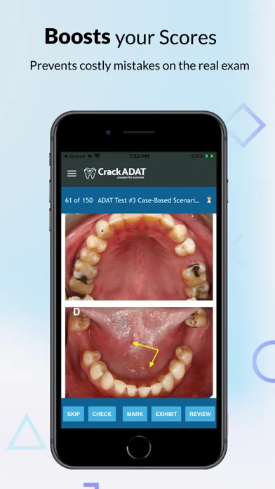 Скриншоты ADAT Advanced Dental Admission