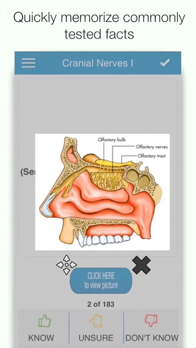 Ảnh chụp màn hình của ADAT Anatomy Cram Cards