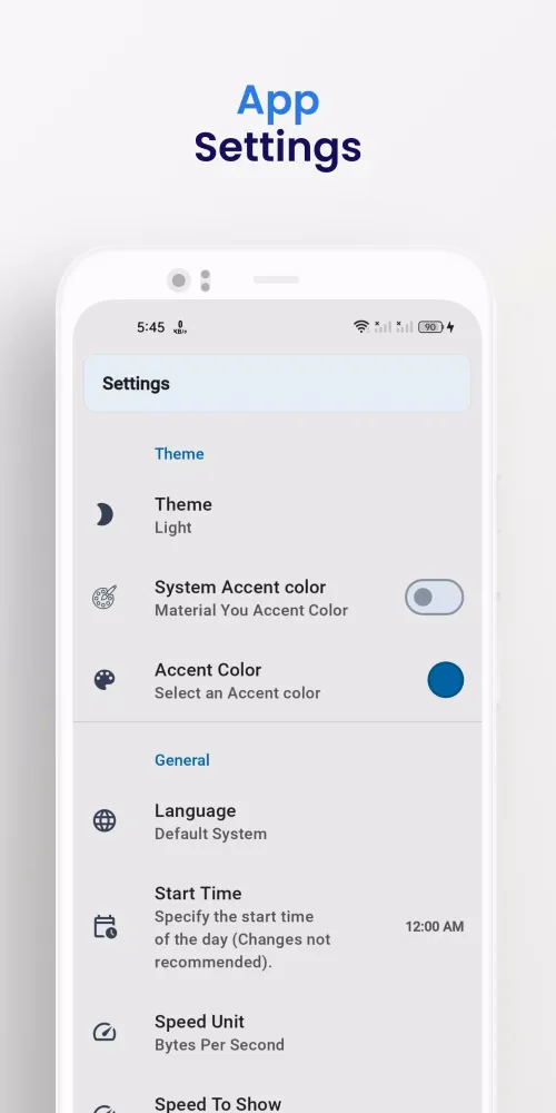 Internet speed meter سکرین شاٹس