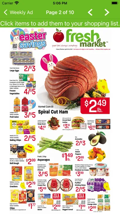 ภาพหน้าจอของ Fresh Market Utah