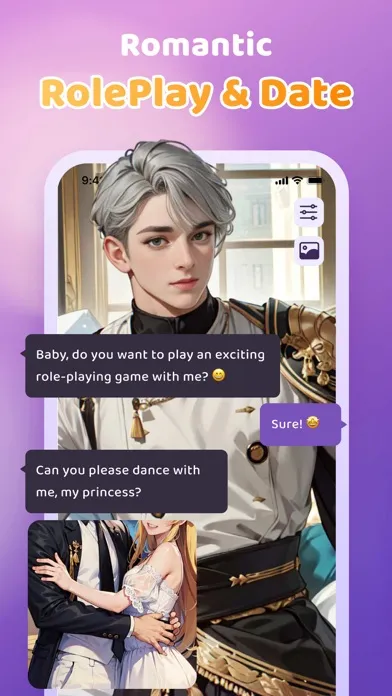 Anime Boyfriend - AI Boy Chat スクリーンショット