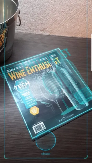 Wine Enthusiast AR Screenshots