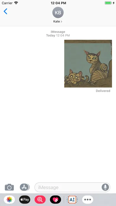 AI generated stickers Screenshots