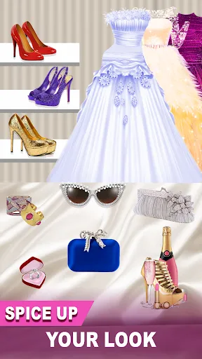 Bridal Wedding Fashion Dressup 스크린샷