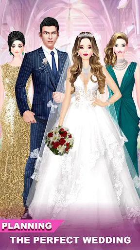 Bridal Wedding Fashion Dressup 스크린샷